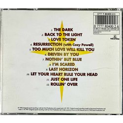 May Brian 1992 0777 7 80400 2 6 Back to the light CD Begagnat