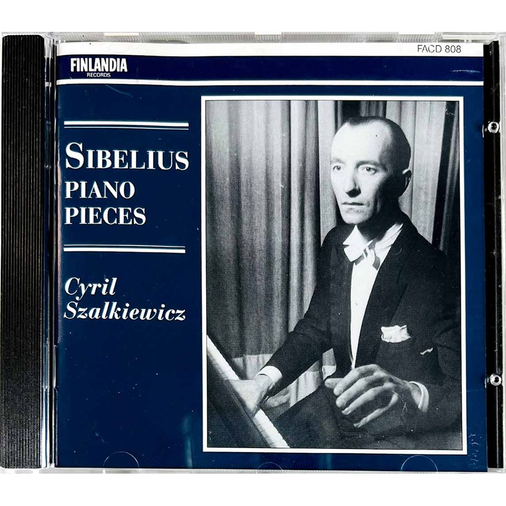 Szalkiewicz Cyril 1991 FACD 808 Sibelius Piano Pieces CD Begagnat