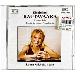 Rautavaara Einojuhani, Laura Mikkola 1998 8.554292 FIN Pianoteoksia CD Begagnat