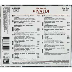 Vivaldi 1997 8.556655 The Best of Vivaldi CD Begagnat