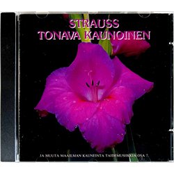 Strauss Johann Jr. 1990 MLCD-8 Tonava kaunoinen CD Begagnat