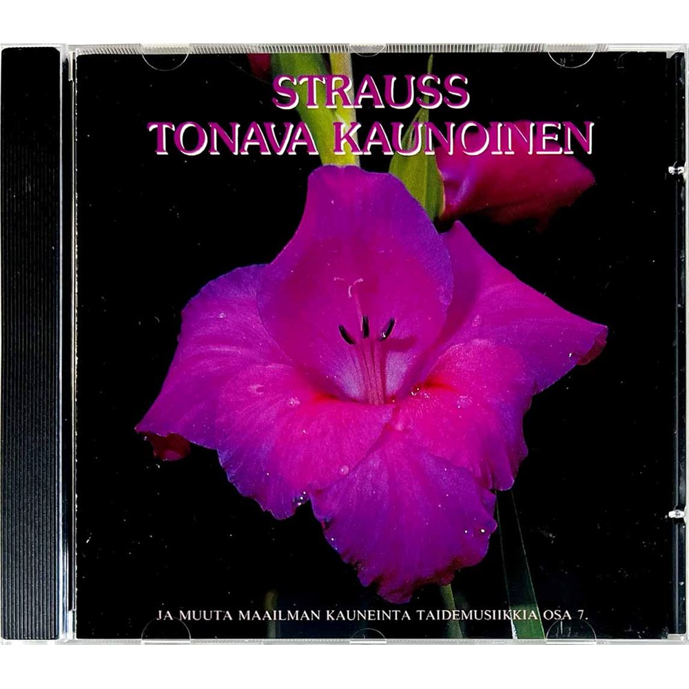 Strauss Johann Jr. 1990 MLCD-8 Tonava kaunoinen CD Begagnat