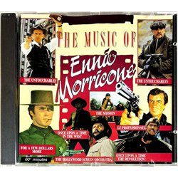 Hollywood Screen Orchestra 1990.s CD 18010 The Music of Ennio Morricone CD Begagnat
