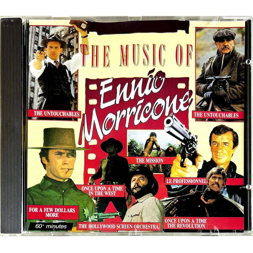 Hollywood Screen Orchestra 1990.s CD 18010 The Music of Ennio Morricone CD Begagnat