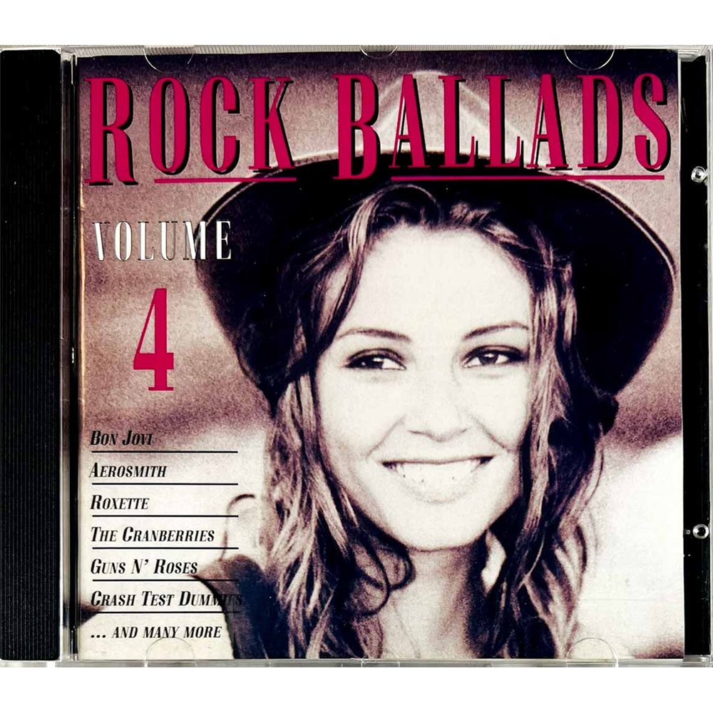 Aerosmith, ZZ Top, Guns n’ Roses 1995 199 5006 Rock Ballads volume 4 CD Begagnat