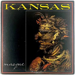 Kansas LP Masque  kansi VG+ levy EX Käytetty LP