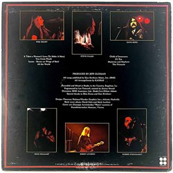 Kansas LP Masque  kansi VG+ levy EX Käytetty LP