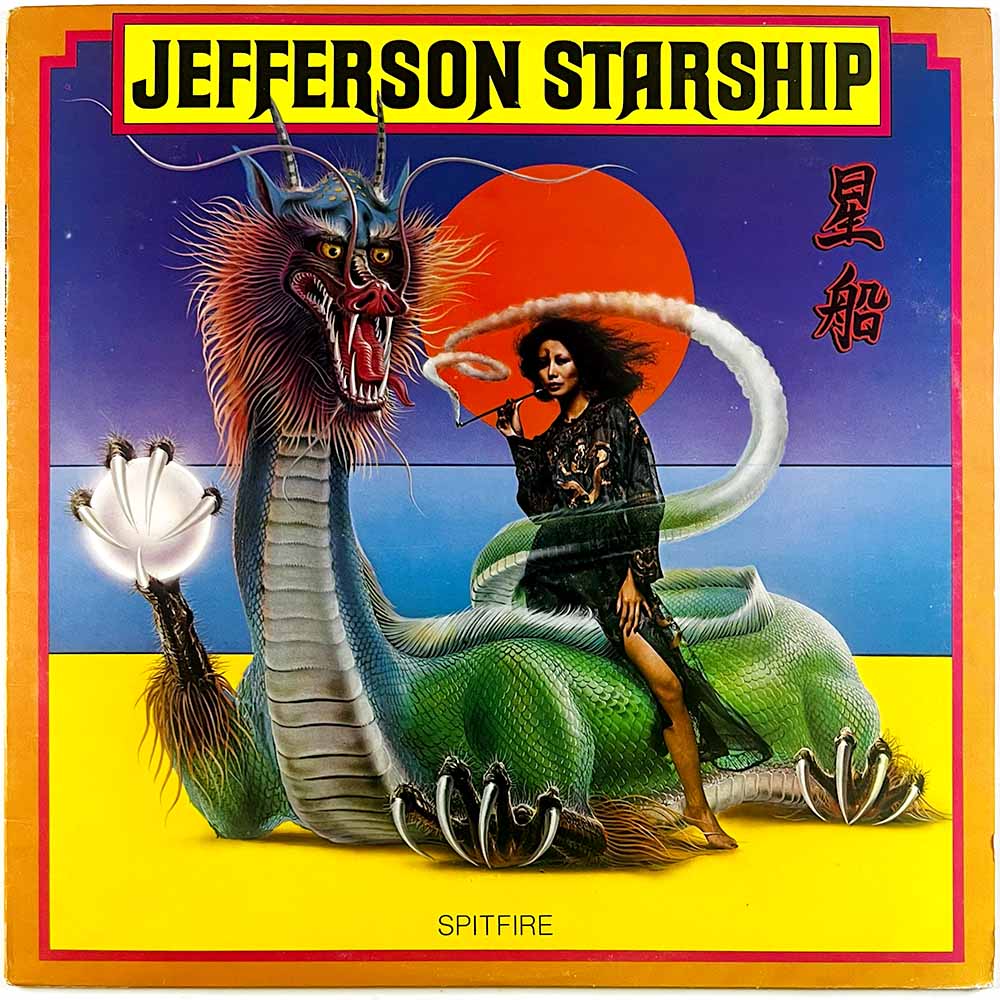 Jefferson Starship 1976 BFL1-1557 Spitfire Begagnat LP
