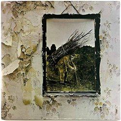 Led Zeppelin 1971 SD 19129 IV Begagnat LP