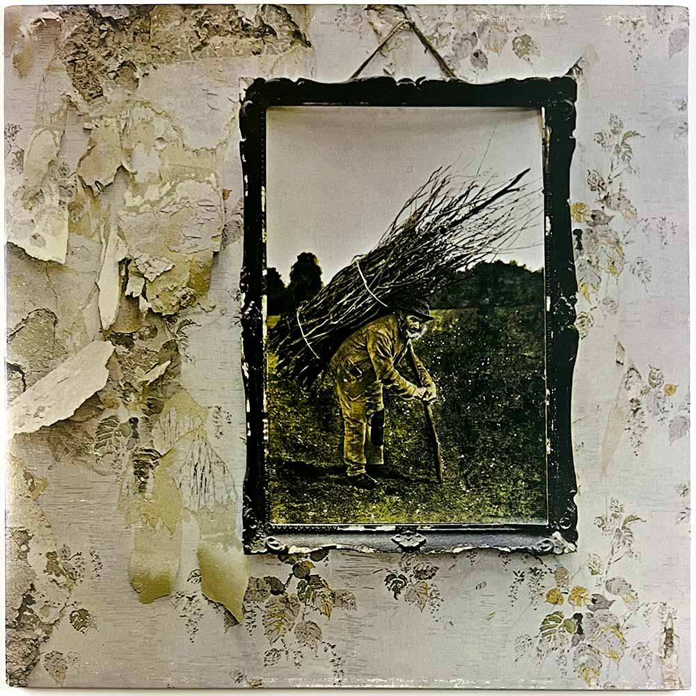 Led Zeppelin 1971 SD 19129 IV Begagnat LP