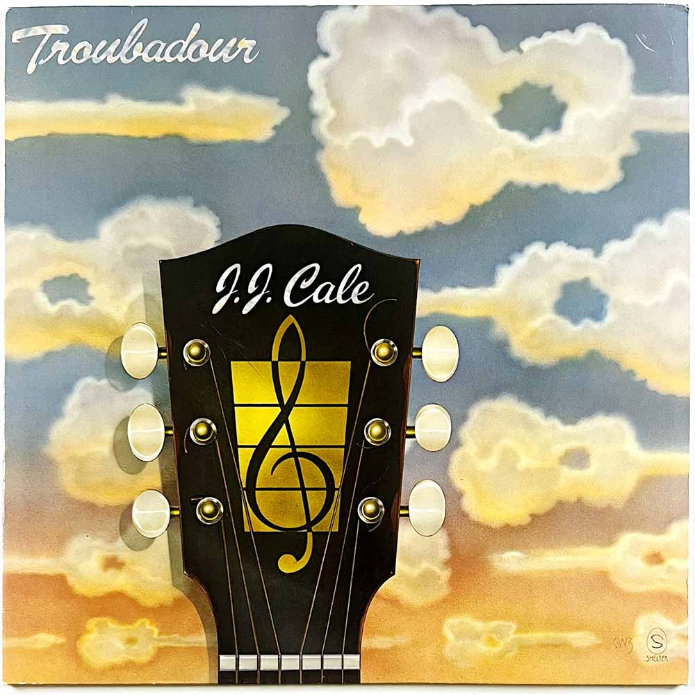 Cale J.J. LP Troubadour  kansi EX- levy EX Käytetty LP