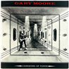 Moore Gary 1982 V2245 Corridors of power, Suomi-painos Begagnat LP
