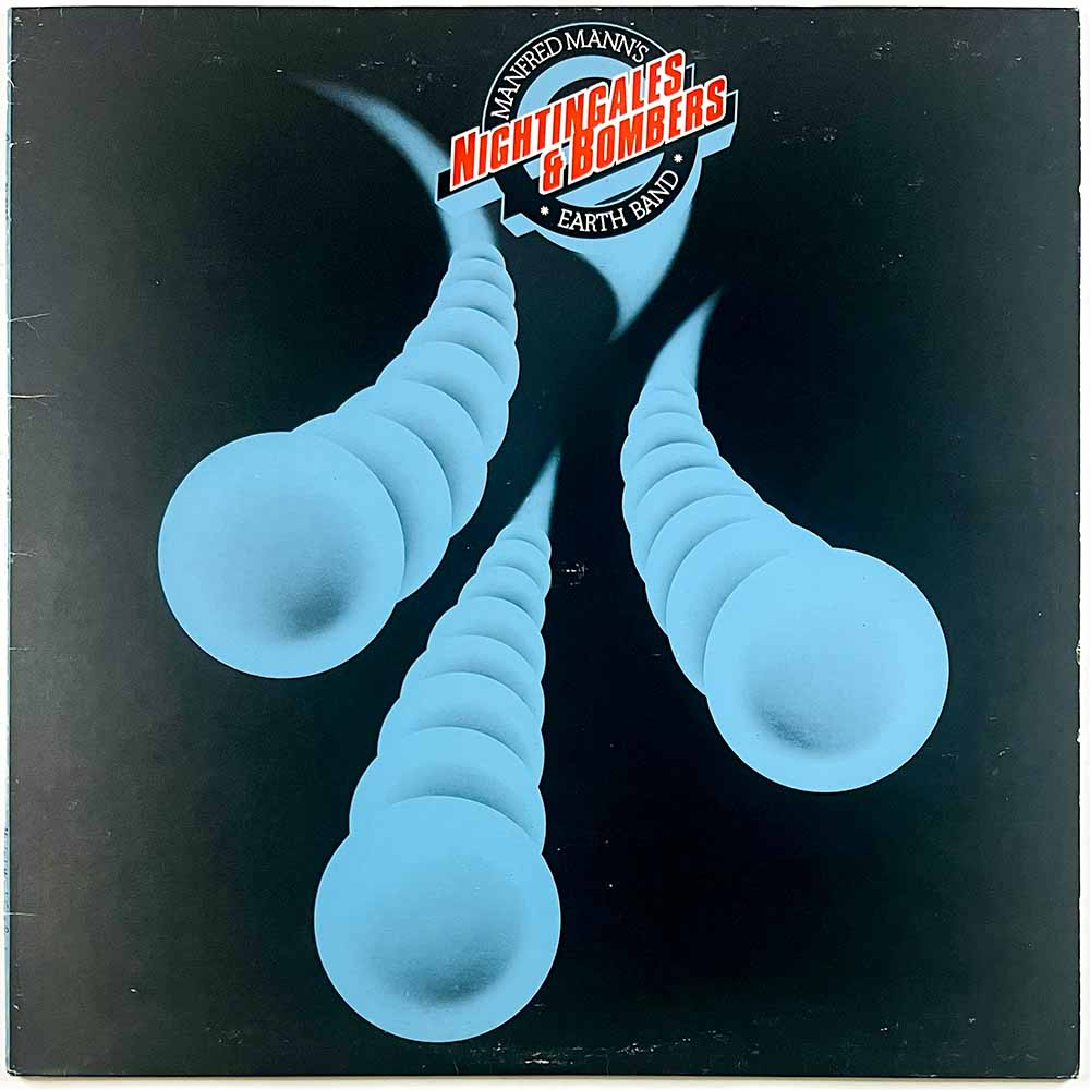 Manfred Mann's Earth Band 1975 ILPS 9337 Nightingales & Bombers Begagnat LP