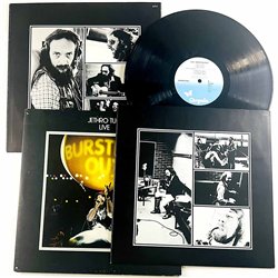 Jethro Tull LP Bursting out 2LP  kansi VG+ levy EX Käytetty LP