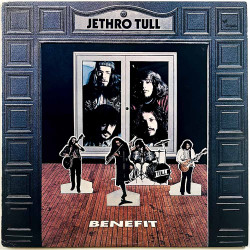 Jethro Tull LP Benefit  kansi VG levy EX- Käytetty LP