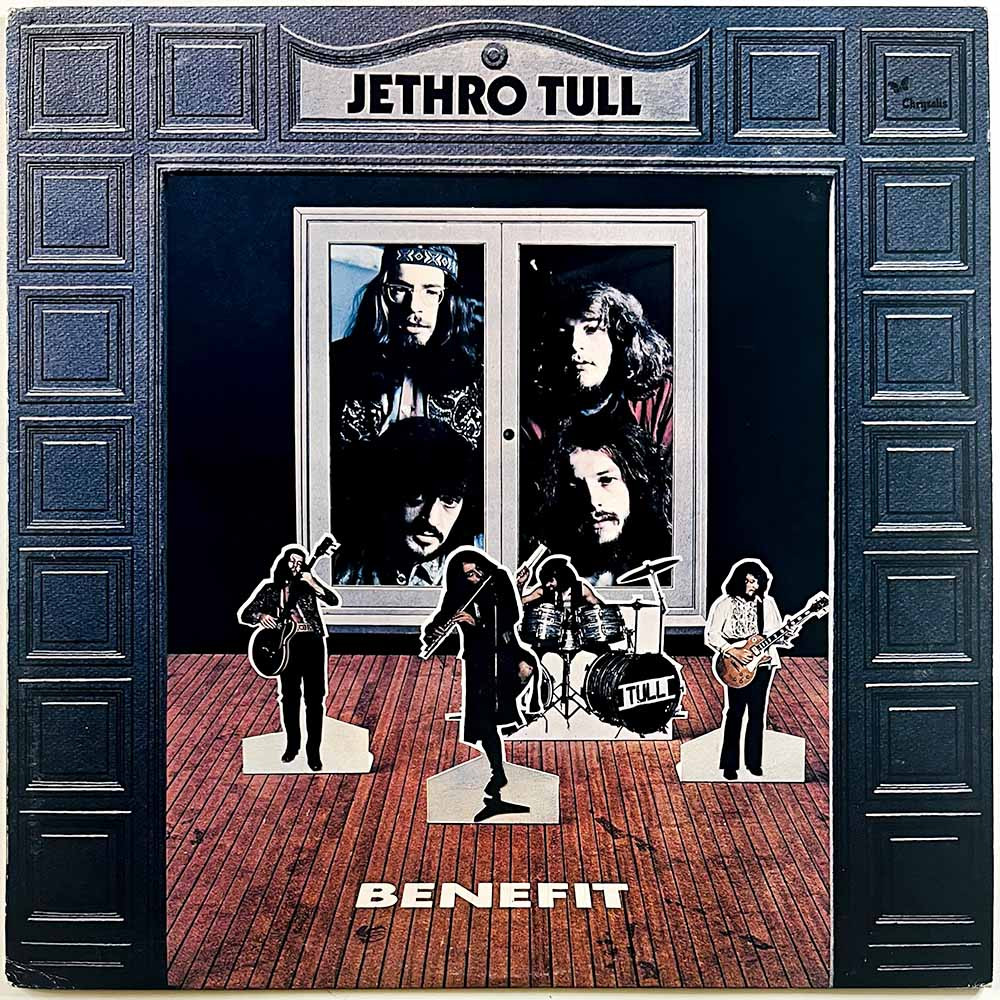 Jethro Tull LP Benefit  kansi VG levy EX- Käytetty LP