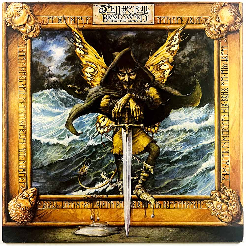 Jethro Tull LP The Broadsword And The Beast  kansi EX- levy EX Käytetty LP