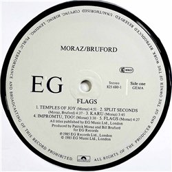 Patrick Moraz, Bill Bruford 1985 825 680-1 Flags Begagnat LP