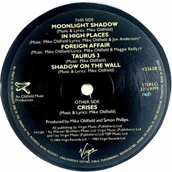 Oldfield Mike 1983 V 2262 Crises Begagnat LP