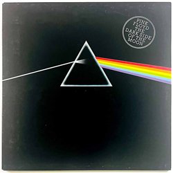Pink Floyd 1973 SHVL 804 The Dark Side Of The Moon Begagnat LP