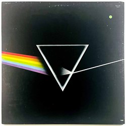 Pink Floyd 1973 SHVL 804 The Dark Side Of The Moon Begagnat LP