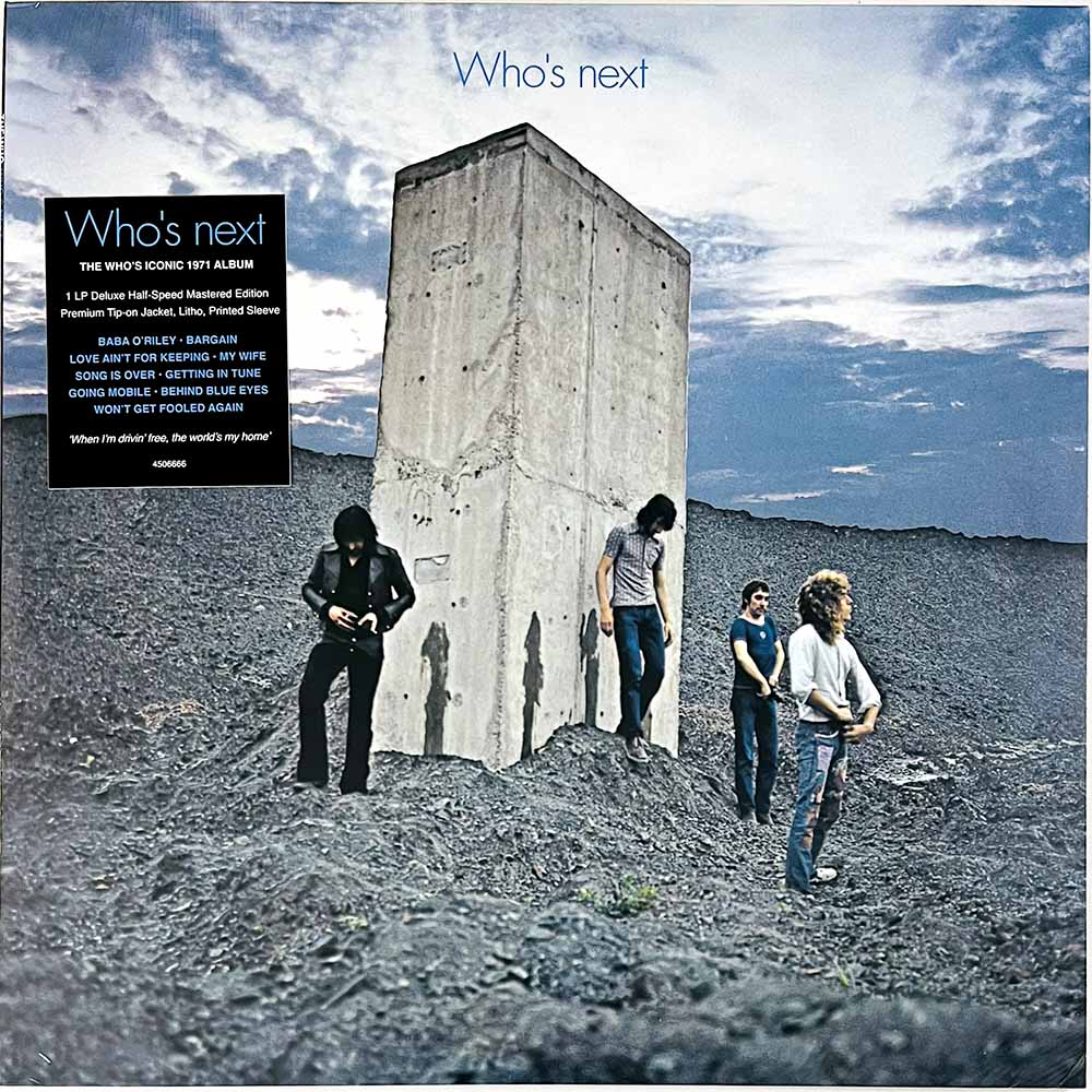 Who LP Who's Next, Half-Speed Mastered  kansi  levy  LP