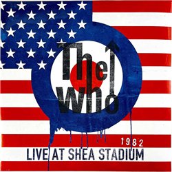 Who LP Live At Shea Stadium 1982 3LP  kansi  levy  LP