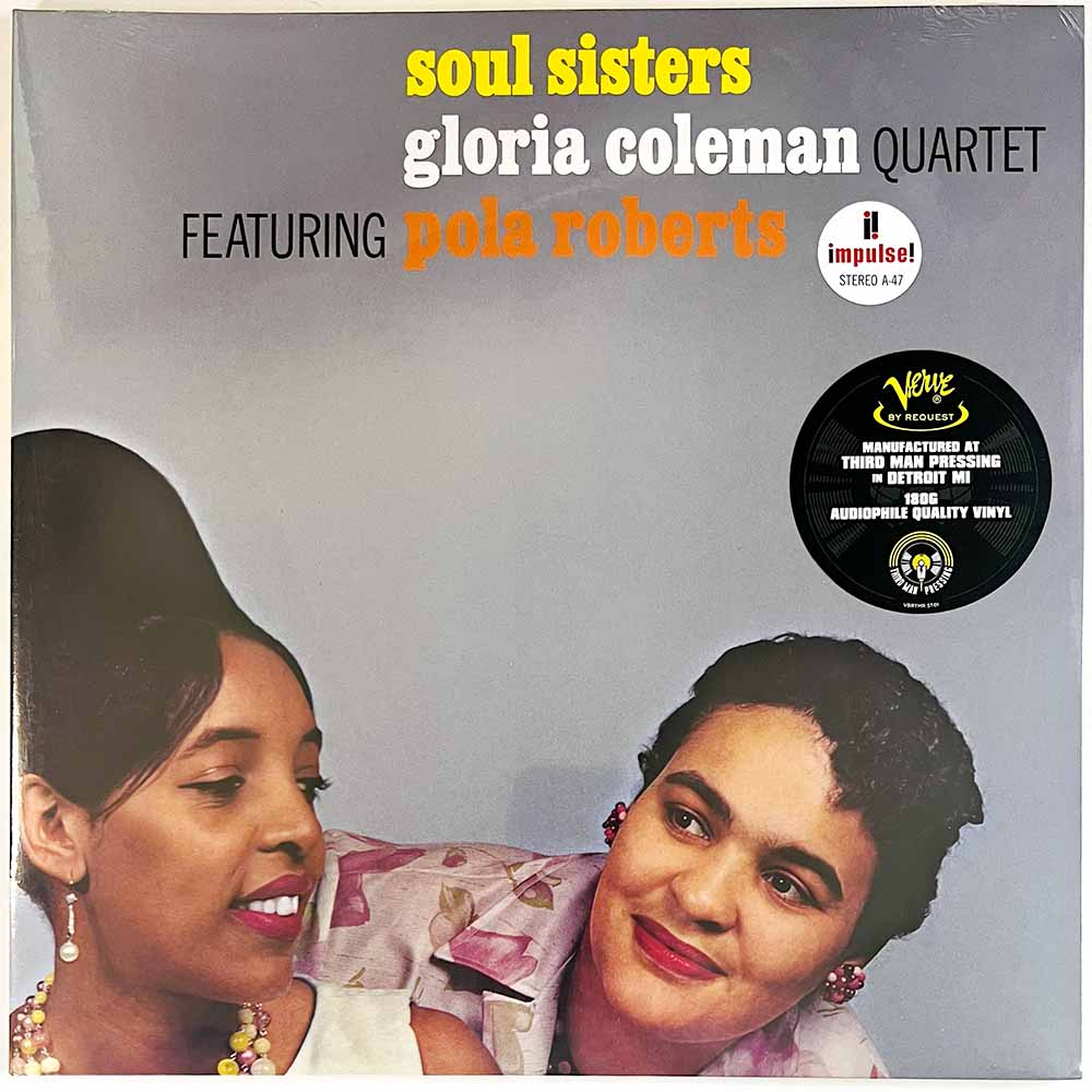 Gloria Coleman Quartet feat. Pola Roberts LP Soul Sisters  kansi  levy  LP