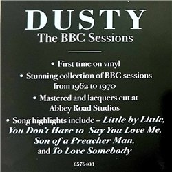 Dusty LP The BBC Sessions 2LP  kansi  levy  LP