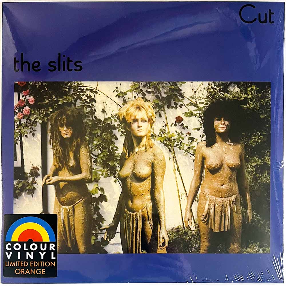 Slits LP Cut, orange vinyl  kansi  levy  LP