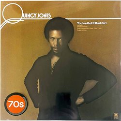 Jones Quincy LP You've got it bad girl, gold vinyl  kansi  levy  LP