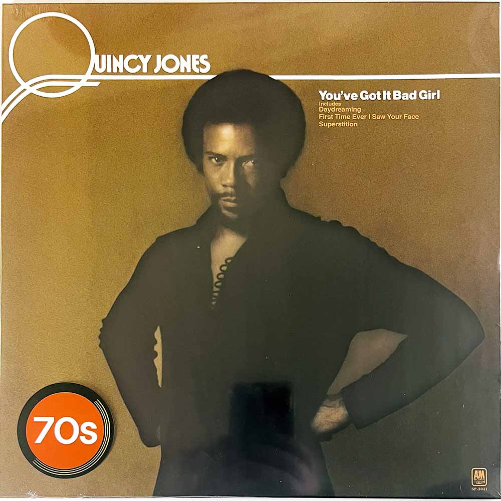 Jones Quincy LP You've got it bad girl, gold vinyl  kansi  levy  LP