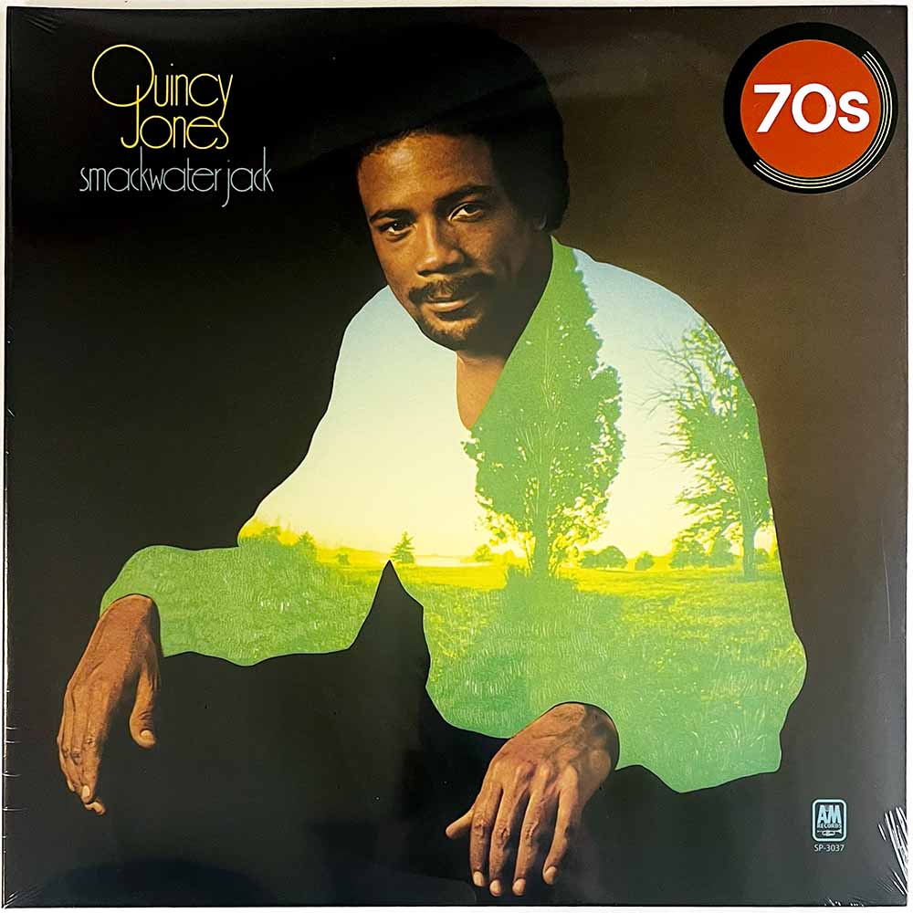 Jones Quincy LP Smackwater Jack, green vinyl  kansi  levy  LP