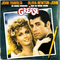 Olivia Newton-John, John Travolta ym. LP Grease, The Original Soundtrack 2LP  kansi  levy  LP