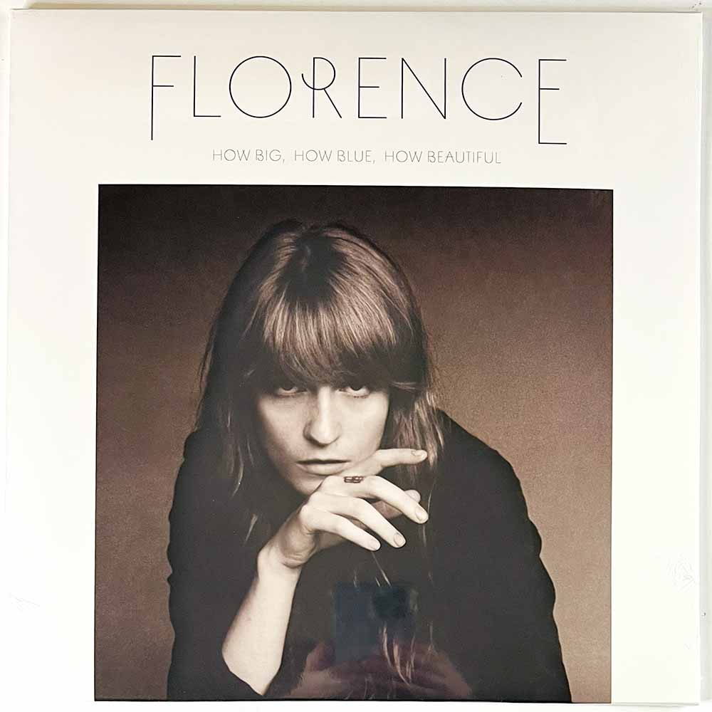 Florence + The Machine LP How Big, How Blue, How Beautiful 2LP  kansi  levy  LP