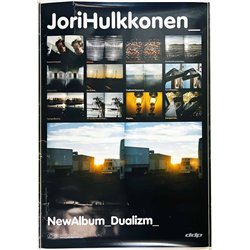 Hulkkonen Jori: Dualizm Käytetty juliste Promojuliste 70cm x 100cm Käytetty juliste
