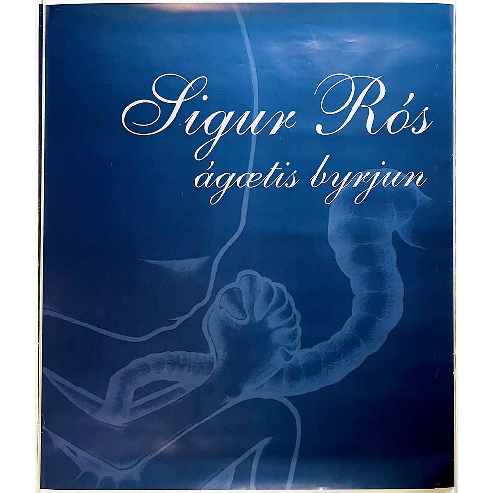 Sigur Ros, Ágætis Byrjun Käytetty juliste poster  60cm x 69cm Käytetty juliste