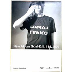 Lapko, Scandal Käytetty juliste promo / keikkajulste 59cm x 84cm Käytetty juliste