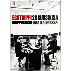 Egotrippi, 20 suosikkia Käytetty juliste promojuliste 42cm x 59cm Käytetty juliste