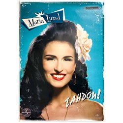 Maria Lund, Tahdon! Käytetty juliste promo juliste 50cm x 70cm Käytetty juliste