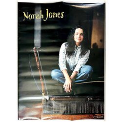 Norah Jones, Feels like home Käytetty juliste double sided poster 53cm x 70cm Käytetty juliste