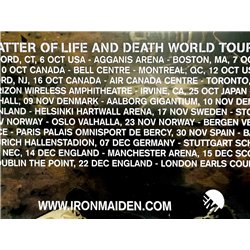 Iron Maiden, A matter of life and death Käytetty juliste Promojuliste 50cm x 75cm Käytetty juliste