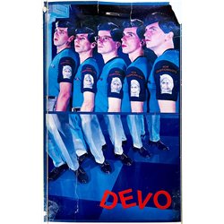 Devo, New Traditionalist Käytetty juliste juliste 54cm x 88cm Käytetty juliste
