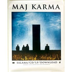 Maj Karma, Salama Käytetty juliste promojuliste 42cm x 53cm Käytetty juliste