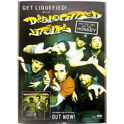 Dislocated Styles, Pin the tail on the honkey Käytetty juliste promo poster 42cm x 60cm Käytetty juliste