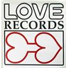 Love Records-logo Käytetty juliste juliste 30cm x 30cm Käytetty juliste