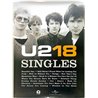 U2 18 Singles Käytetty juliste promo poster 42cm x 59cm Käytetty juliste