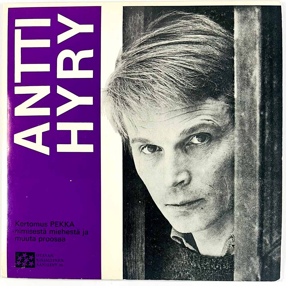 Hyry Antti LP Kertomus PEKKA-nimisestä miehestä  kansi EX- levy EX Käytetty LP