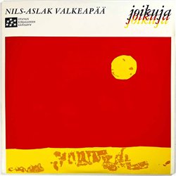 Valkeapää Nils-Aslak LP Joikuja 10-inch album  kansi EX levy EX Käytetty LP