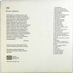 Olli, Väinö Nuorteva LP Kuusi Pakinaa  kansi EX levy EX Käytetty LP